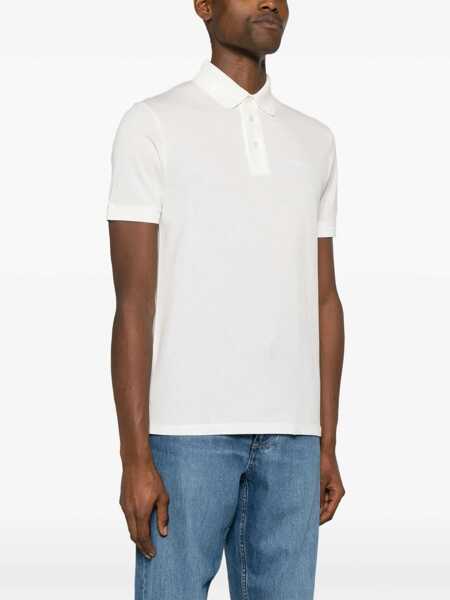 Tricouri Polo Emporio Armani Emporio Armani Polo Shirt WHITE Barbati (BM 14827504) 3