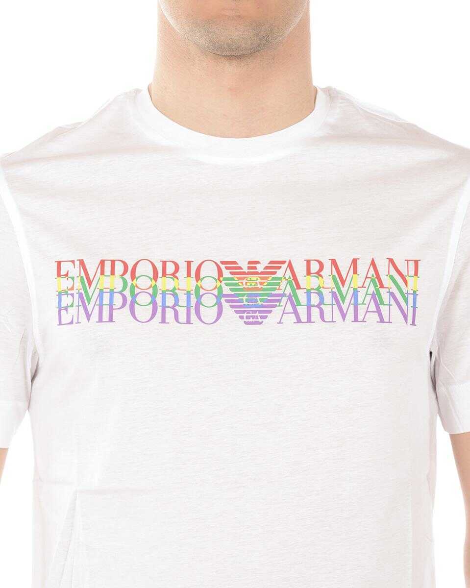 Topuri Emporio Armani Emporio Armani Topwear WHITE Barbati (BM 14828287) 3