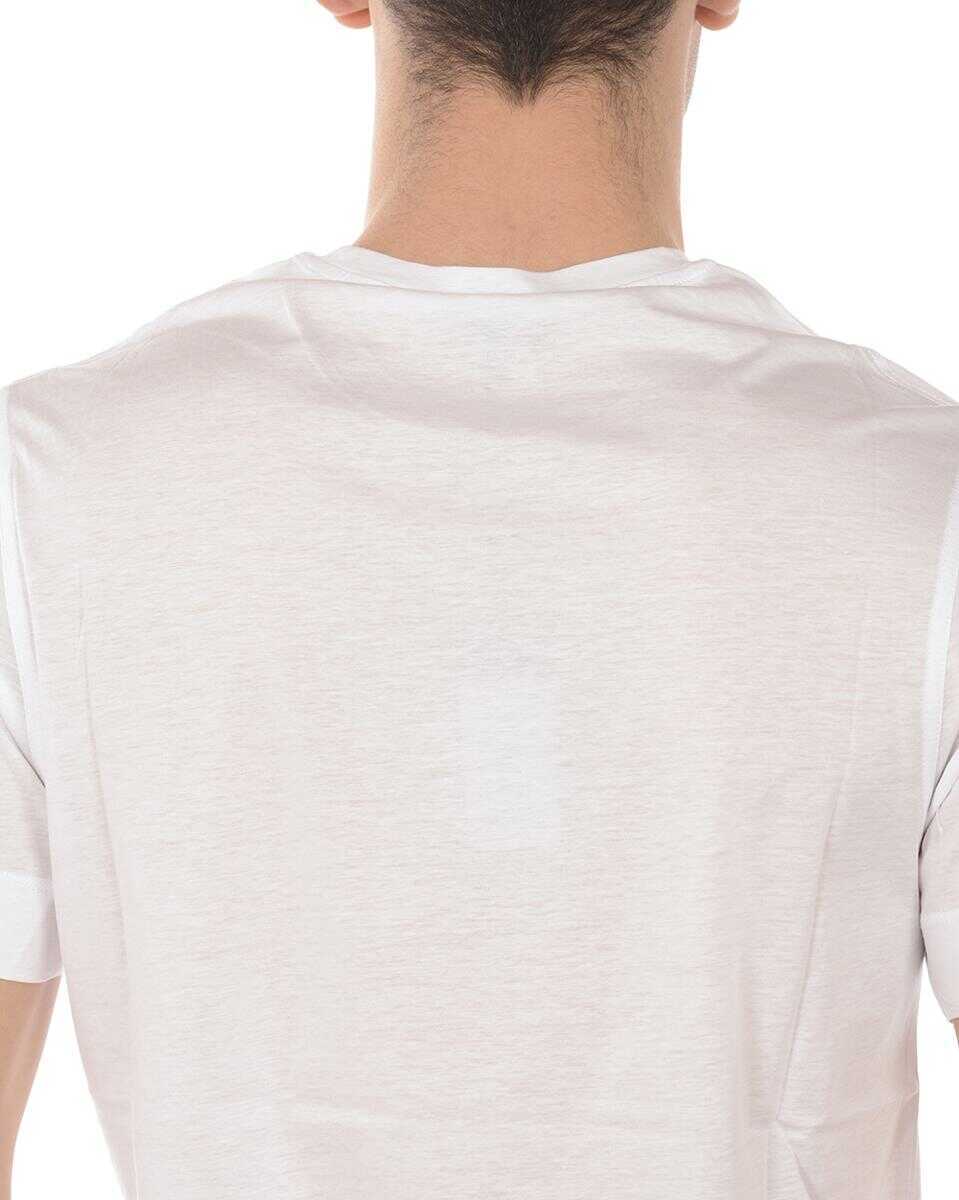 Topuri Emporio Armani Emporio Armani Topwear WHITE Barbati (BM 14828287) 4