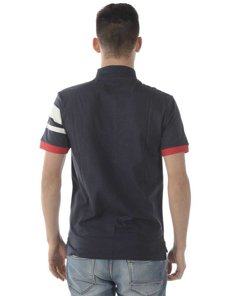 Topuri EA7 Ea7 Emporio Armani Topwear BLUE Barbati (BM 14828317) 2