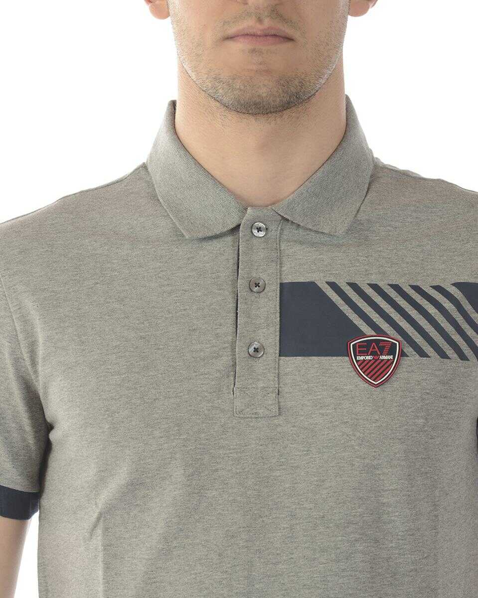 Topuri EA7 Ea7 Emporio Armani Topwear GREY Barbati (BM 14828320) 3