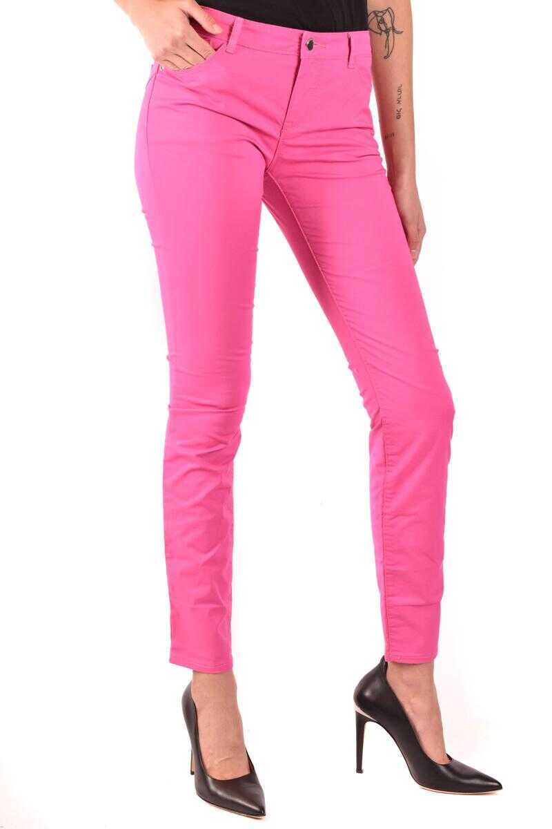 Blugi skinny Emporio Armani Emporio Armani Jeans PINK Femei (BM 14828404) 2