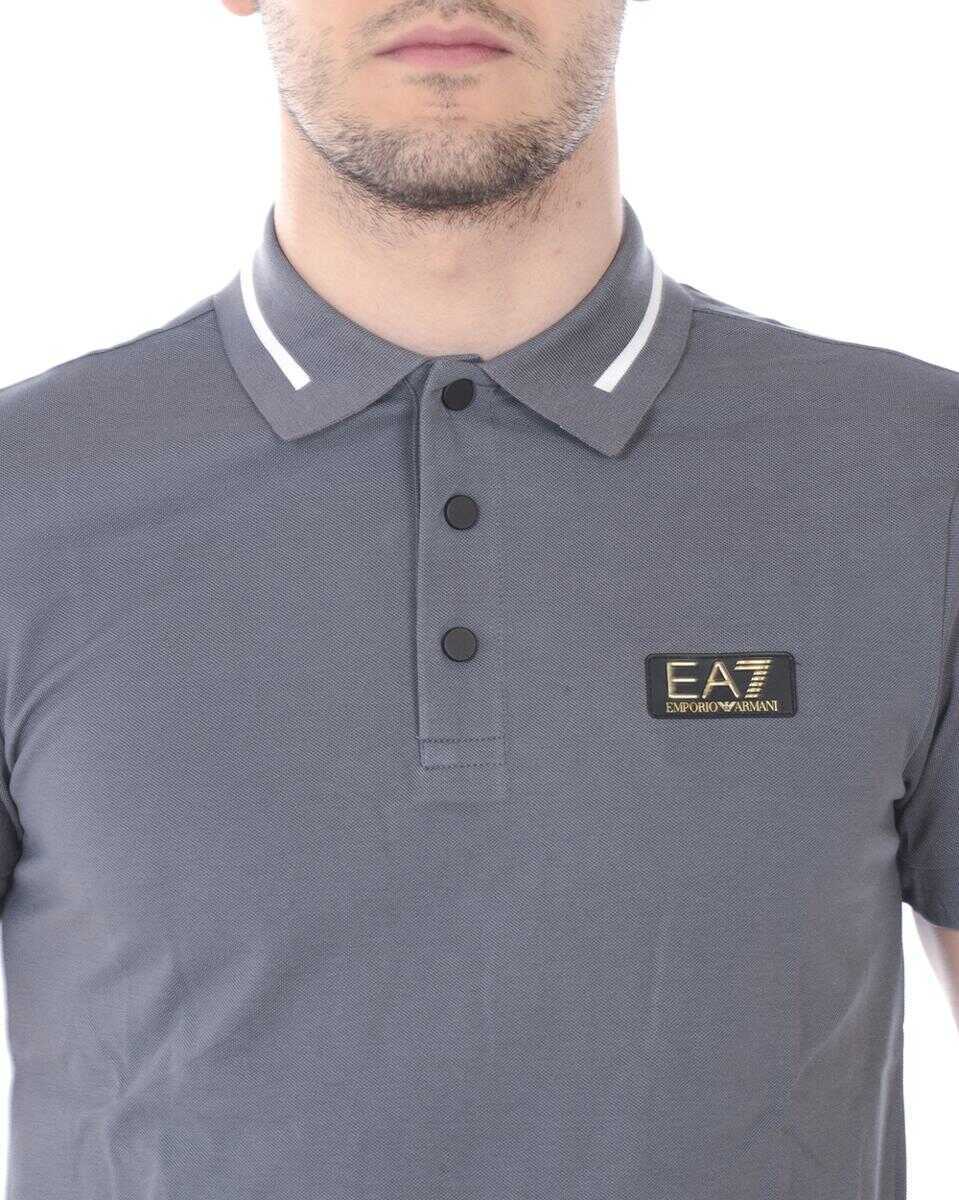 Topuri EA7 Ea7 Emporio Armani Topwear GREY Barbati (BM 14828419) 3