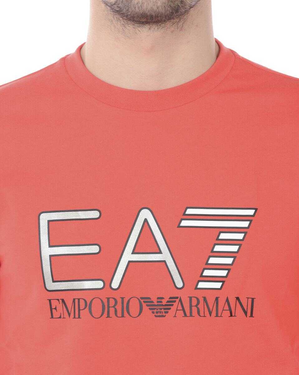 Bluze de trening EA7 Ea7 Emporio Armani Sweatshirt Hoodie RED Barbati (BM 14828434) 3