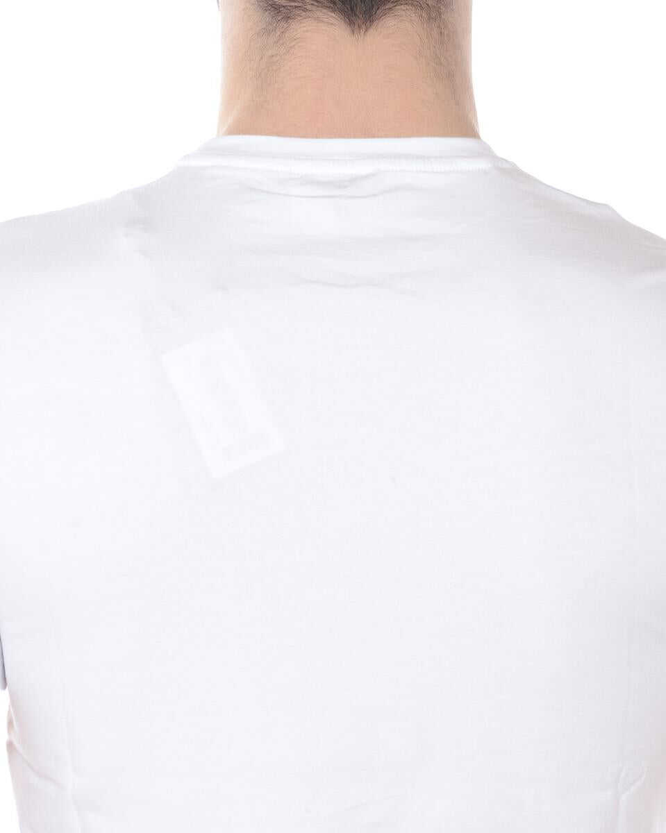 Topuri EA7 Ea7 Emporio Armani Topwear WHITE Barbati (BM 14828443) 4