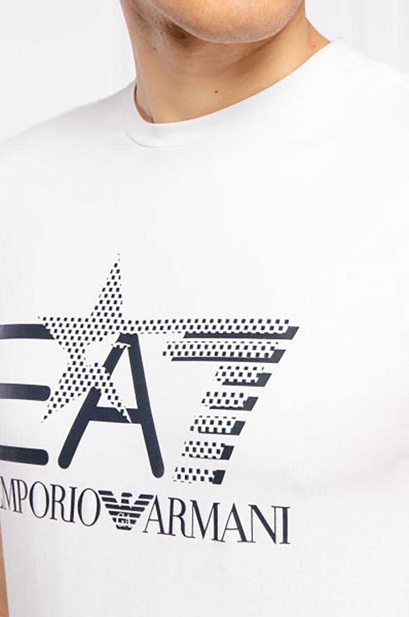 Topuri EA7 Ea7 Emporio Armani Topwear WHITE Barbati (BM 14828461) 3