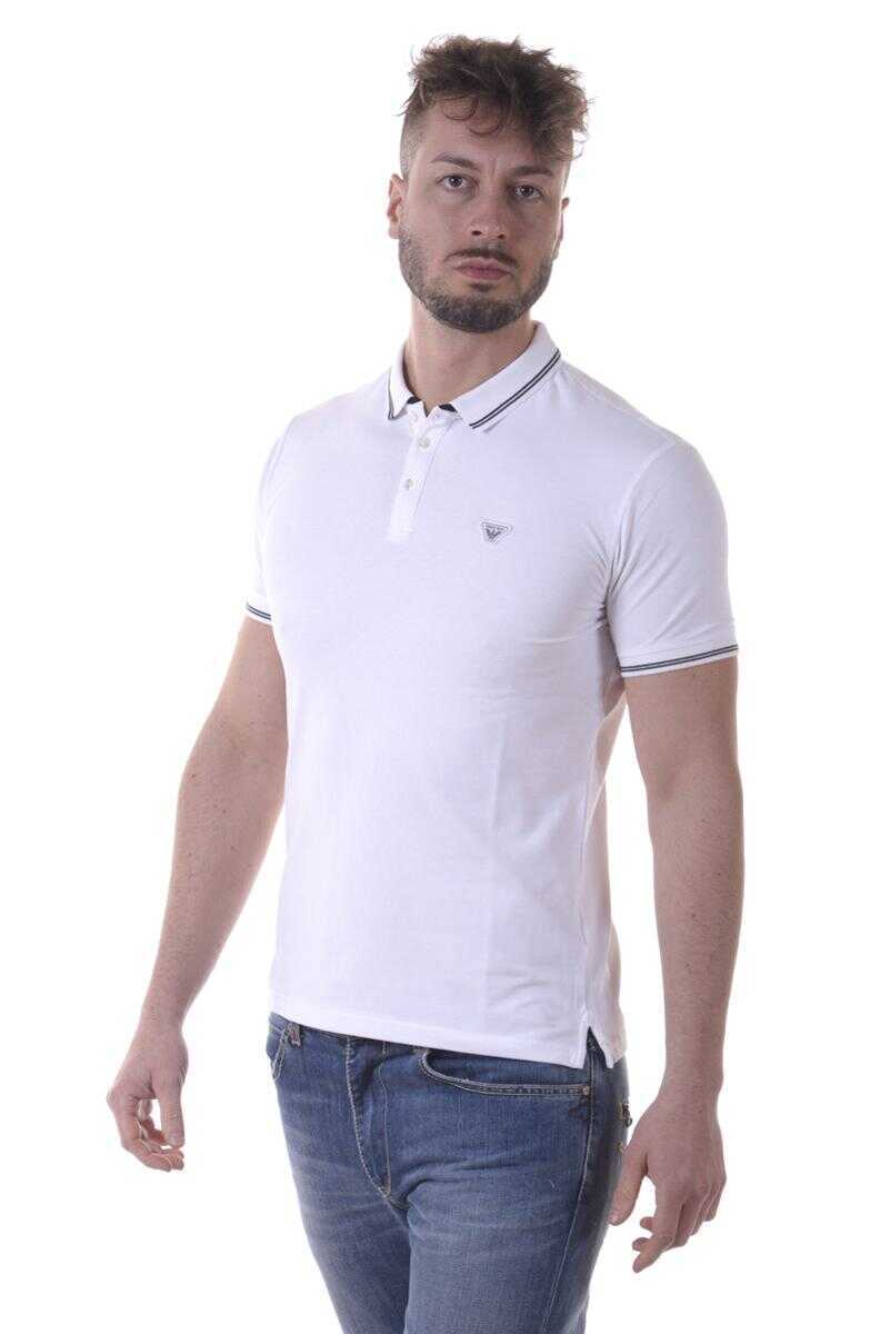 Topuri Armani Jeans Armani Jeans Topwear WHITE Barbati (BM 14828485) 3