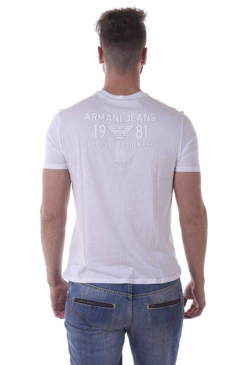 Topuri Armani Jeans Armani Jeans Topwear WHITE Barbati (BM 14828542) 2