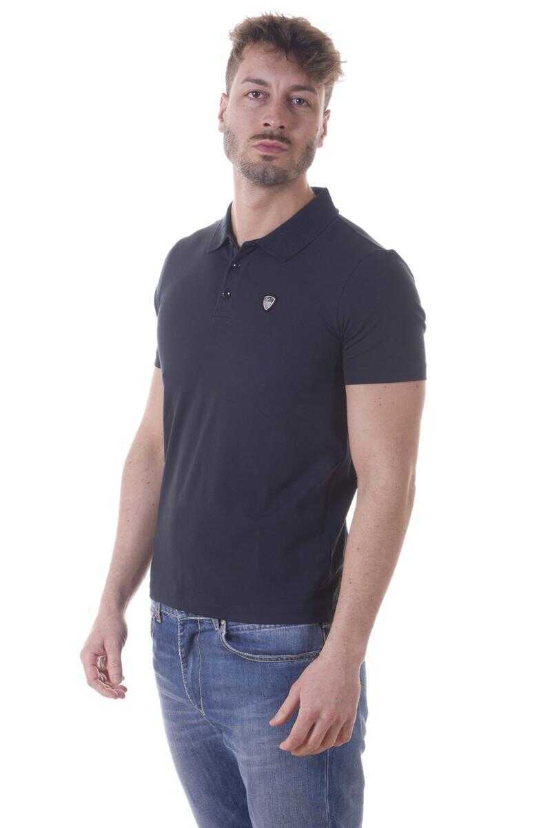 Topuri EA7 Ea7 Emporio Armani Topwear BLUE Barbati (BM 14828590) 3