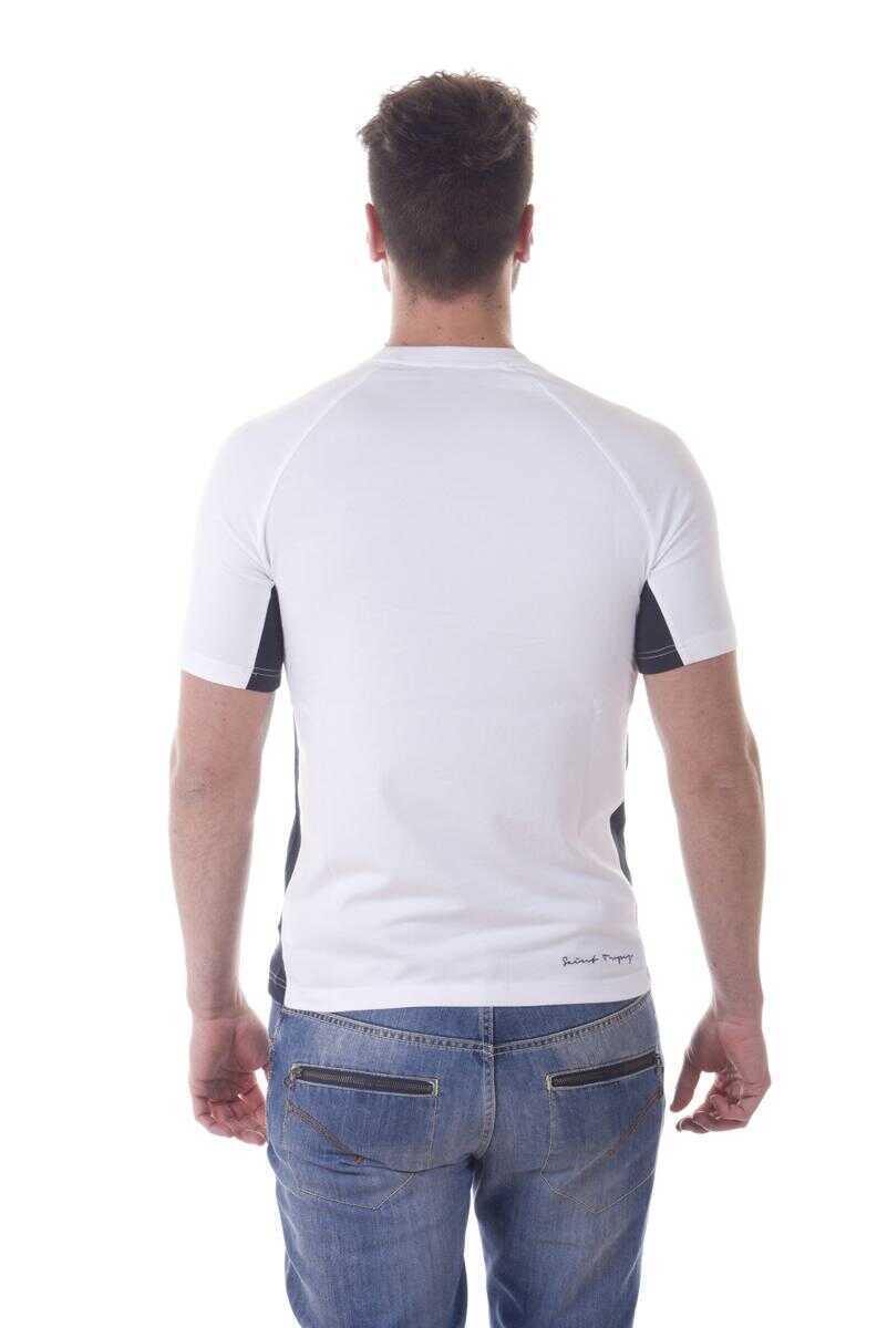 Topuri EA7 Ea7 Emporio Armani Topwear WHITE Barbati (BM 14828623) 2