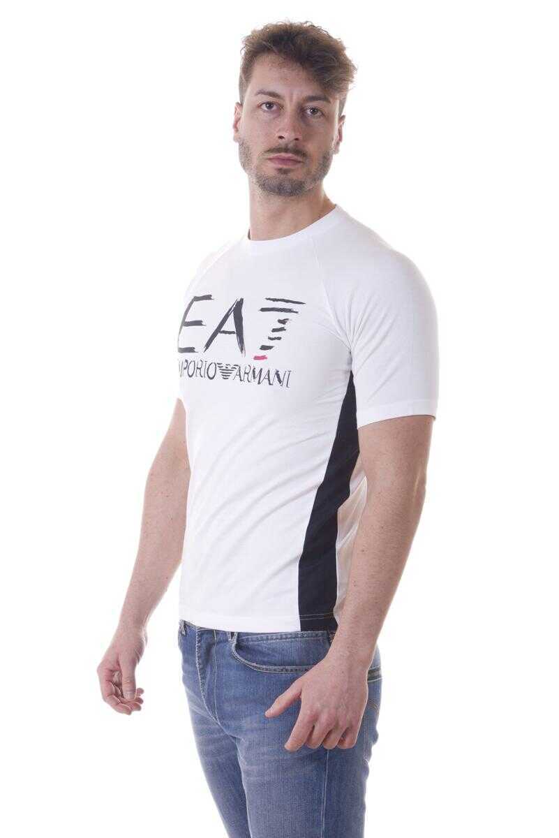 Topuri EA7 Ea7 Emporio Armani Topwear WHITE Barbati (BM 14828623) 3