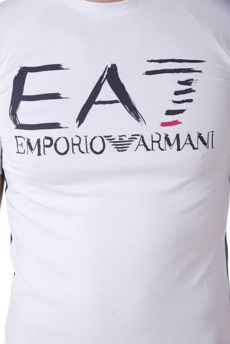 Topuri EA7 Ea7 Emporio Armani Topwear WHITE Barbati (BM 14828623) 4