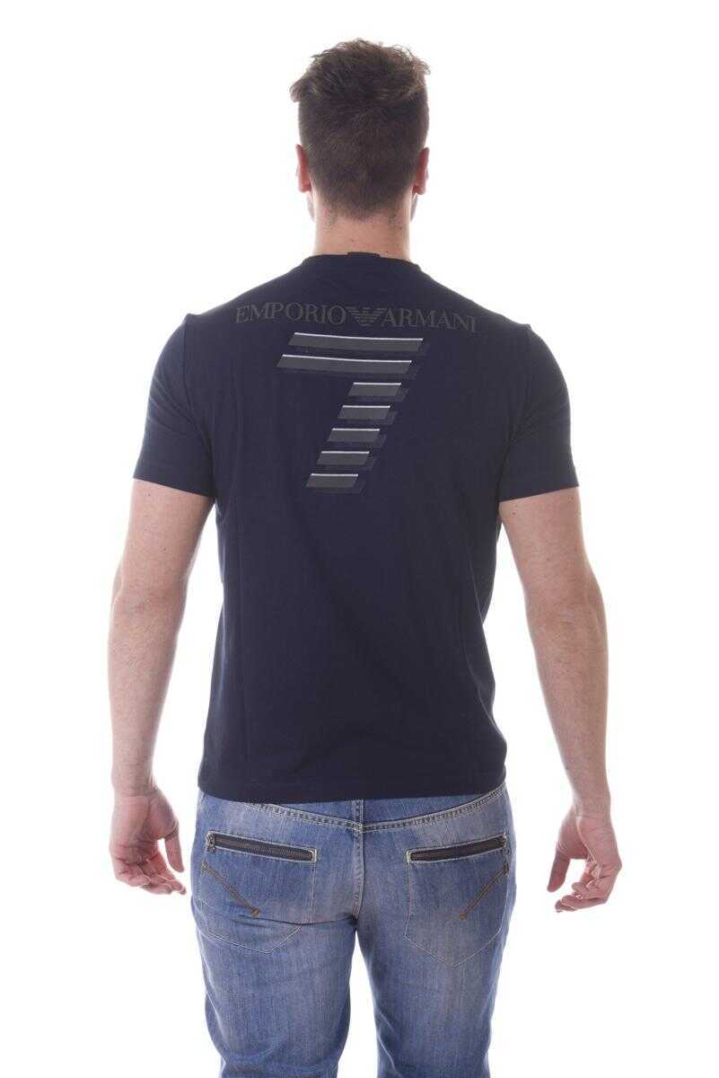 Topuri EA7 Ea7 Emporio Armani Topwear BLUE Barbati (BM 14828638) 2