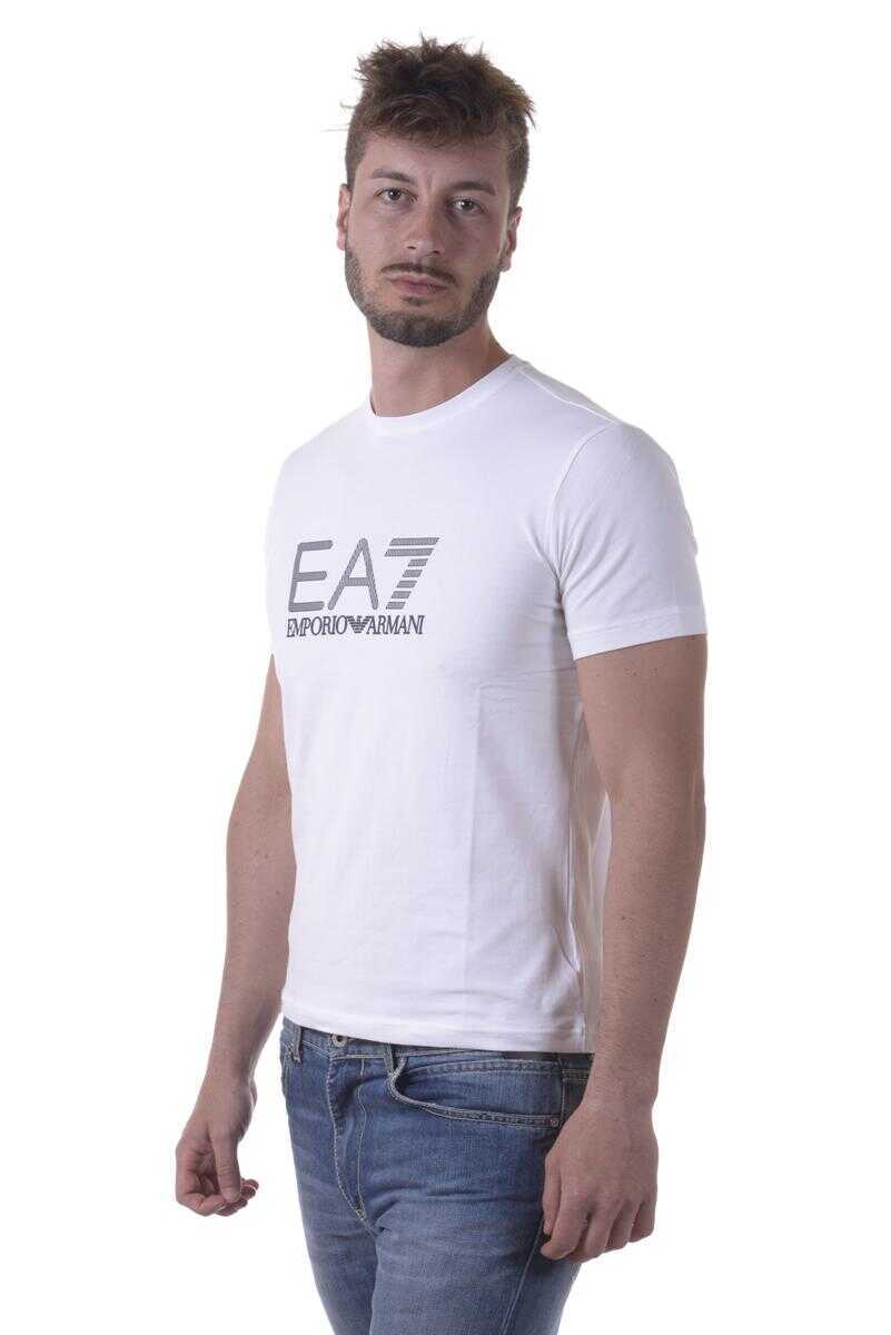 Topuri EA7 Ea7 Emporio Armani Topwear WHITE Barbati (BM 14828662) 3