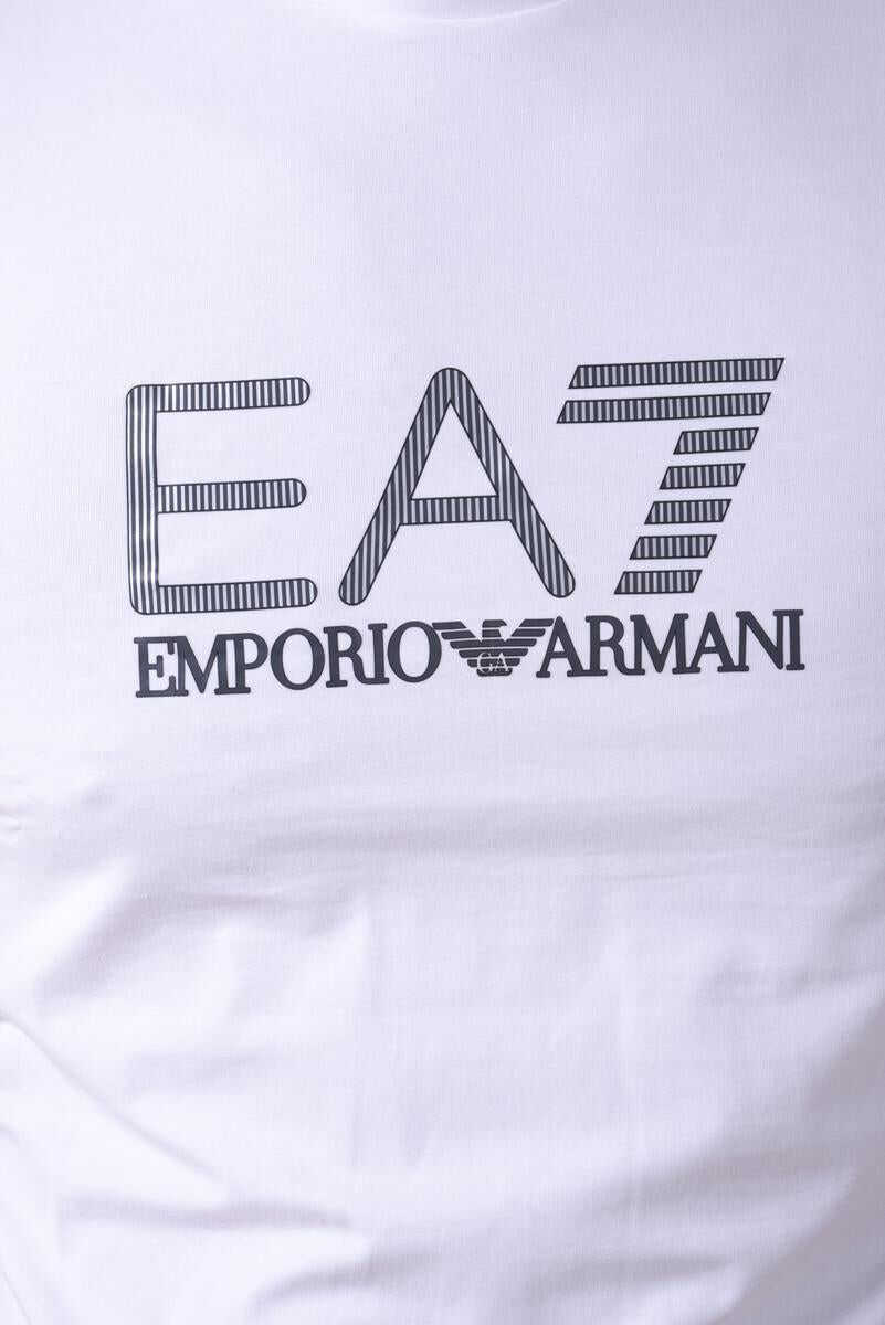 Topuri EA7 Ea7 Emporio Armani Topwear WHITE Barbati (BM 14828662) 4