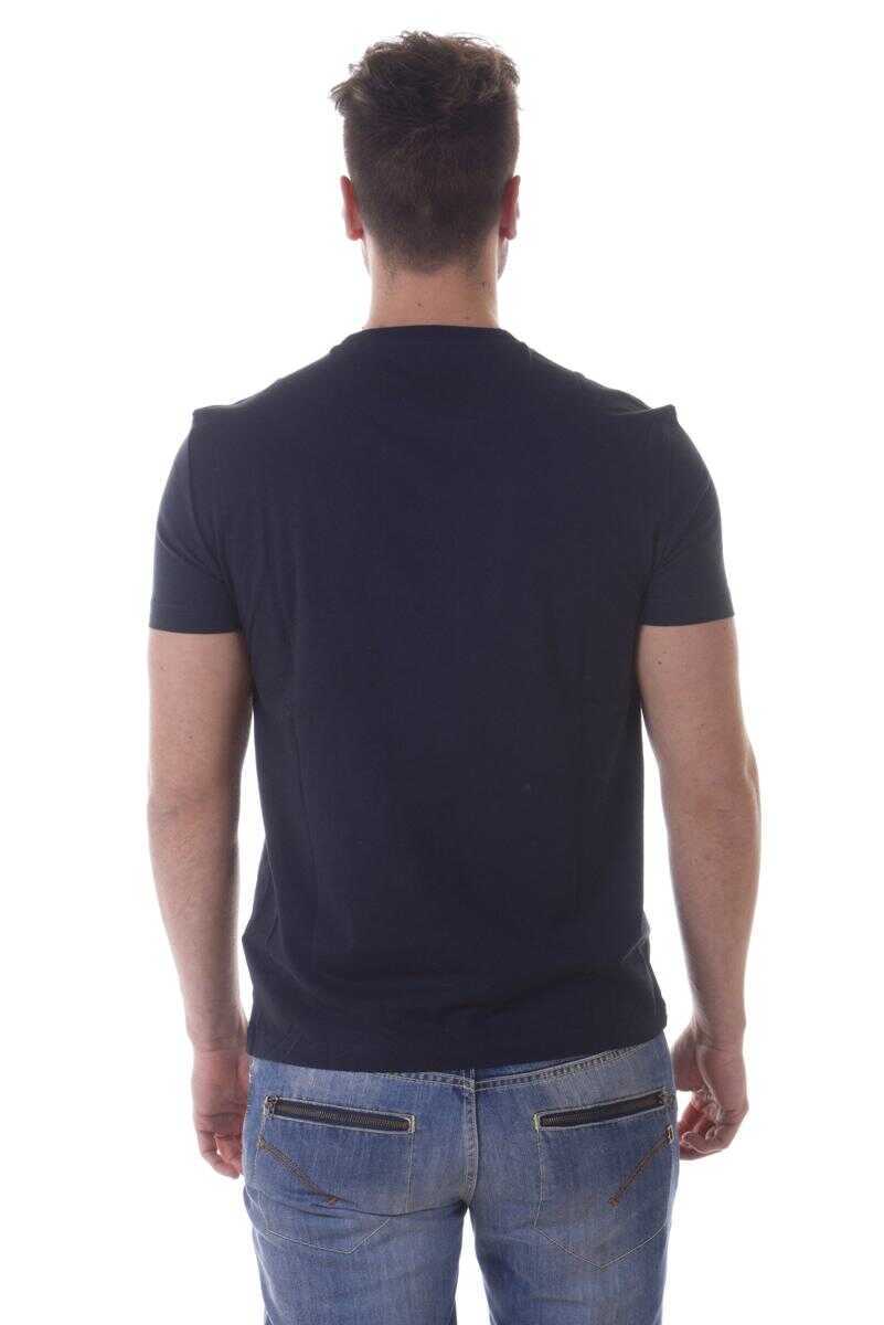 Topuri EA7 Ea7 Emporio Armani Topwear BLUE Barbati (BM 14828674) 2