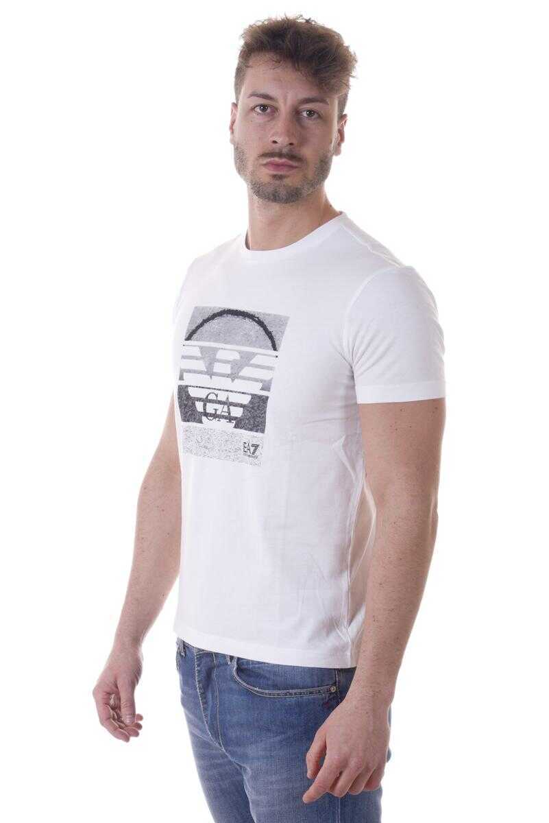 Topuri EA7 Ea7 Emporio Armani Topwear WHITE Barbati (BM 14828683) 3