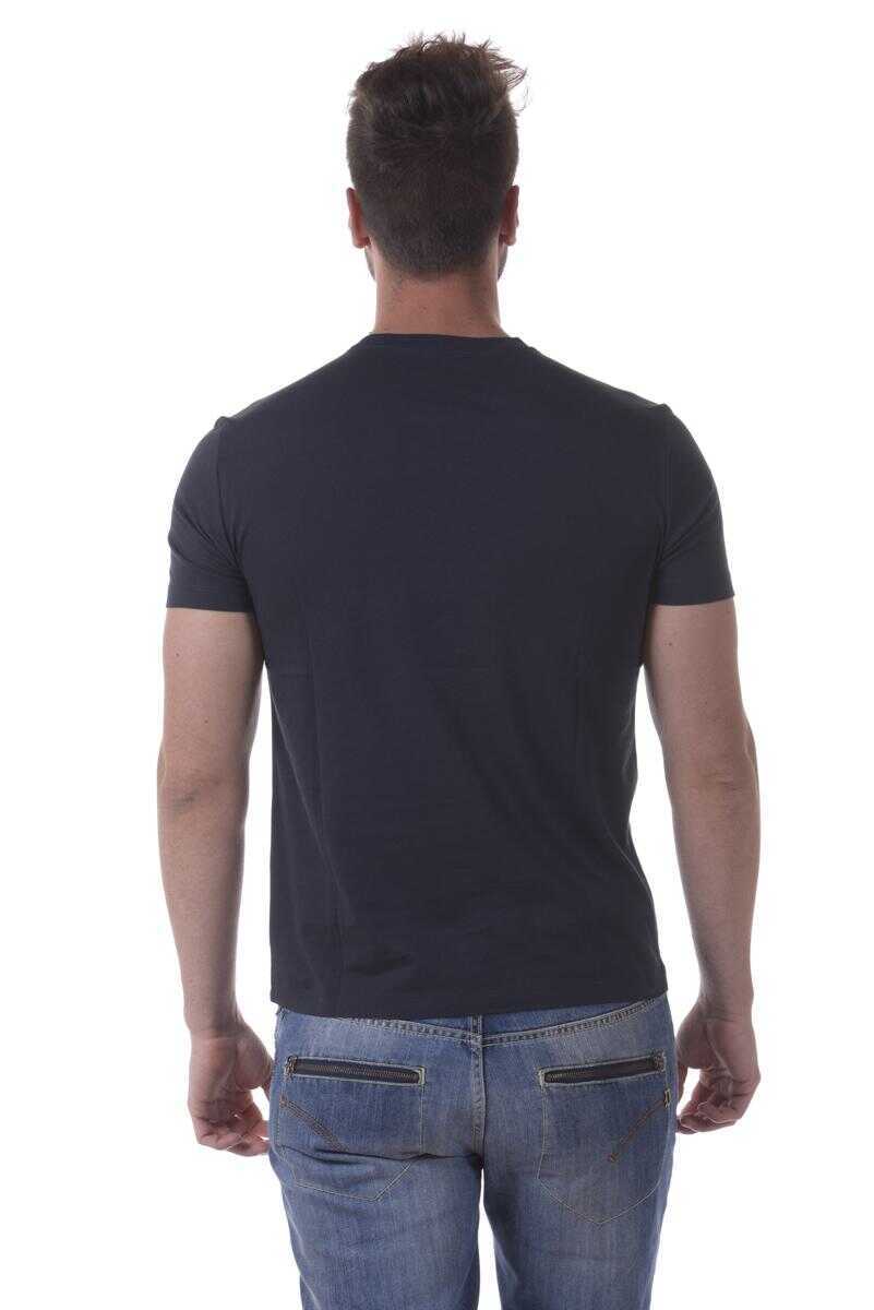 Topuri EA7 Ea7 Emporio Armani Topwear BLUE Barbati (BM 14828719) 2