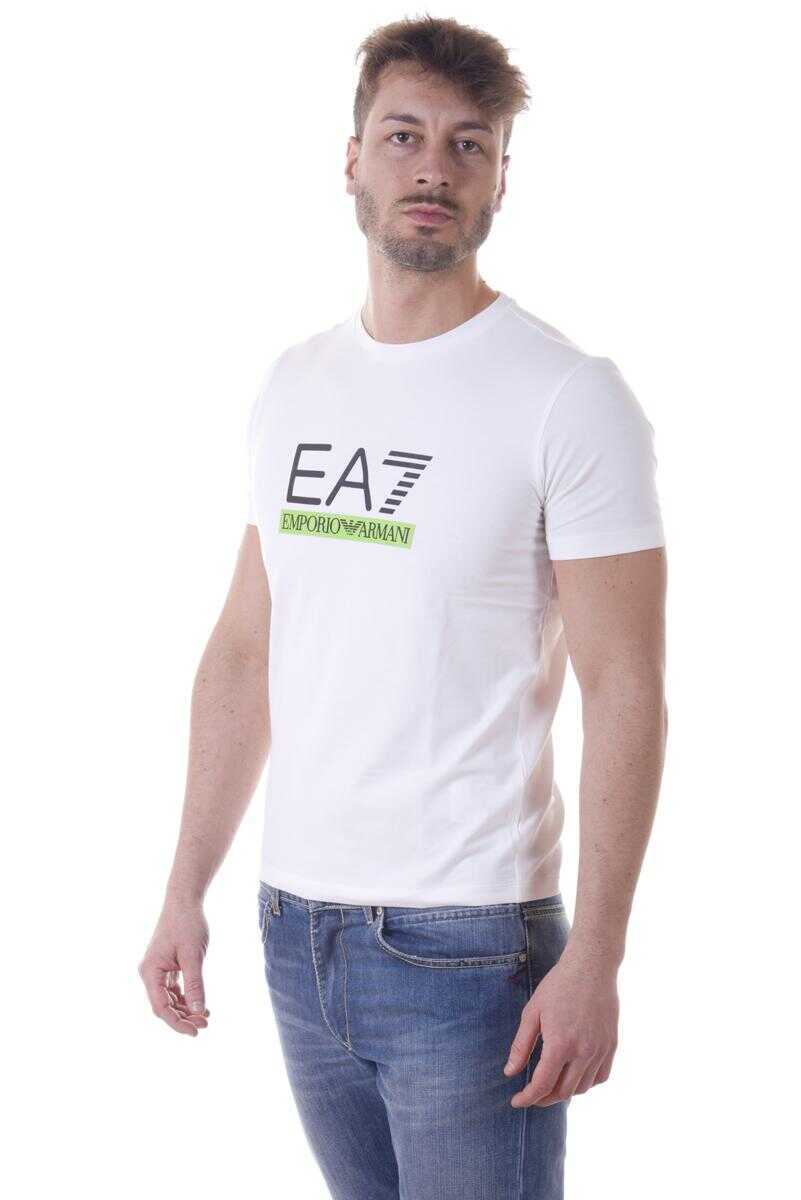 Topuri EA7 Ea7 Emporio Armani Topwear WHITE Barbati (BM 14828773) 3
