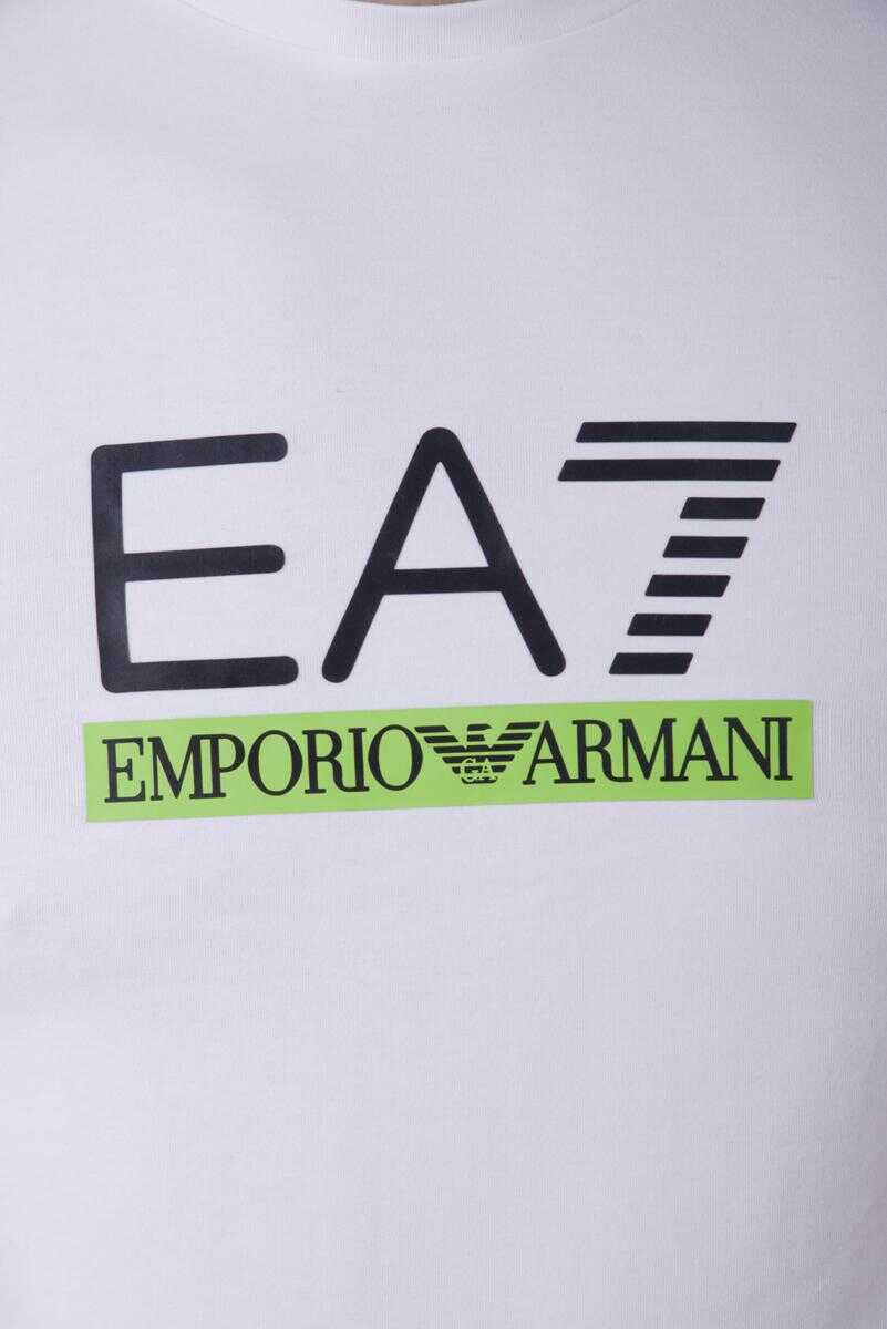 Topuri EA7 Ea7 Emporio Armani Topwear WHITE Barbati (BM 14828773) 4