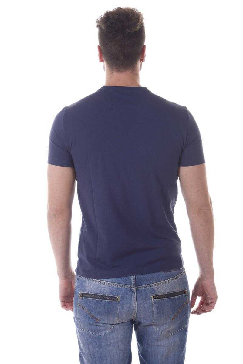 Topuri EA7 Ea7 Emporio Armani Topwear BLUE Barbati (BM 14828776) 2