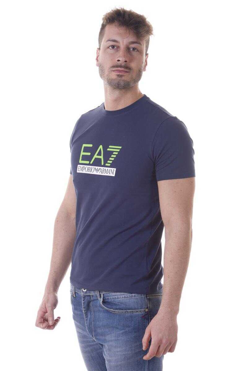 Topuri EA7 Ea7 Emporio Armani Topwear BLUE Barbati (BM 14828776) 3