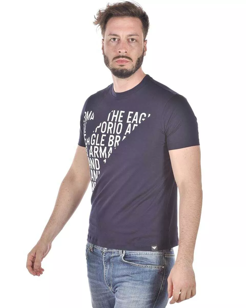 Topuri Emporio Armani Emporio Armani Topwear BLUE Barbati (BM 14828836) 3