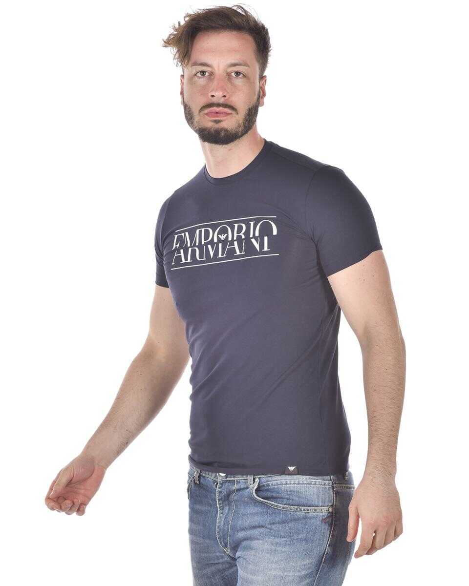 Topuri Emporio Armani Emporio Armani Topwear BLUE Barbati (BM 14828887) 3