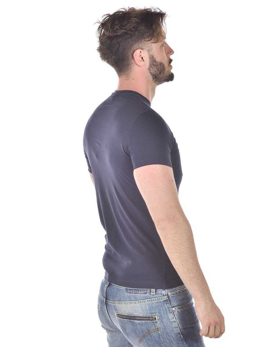 Topuri Emporio Armani Emporio Armani Topwear BLUE Barbati (BM 14828887) 4