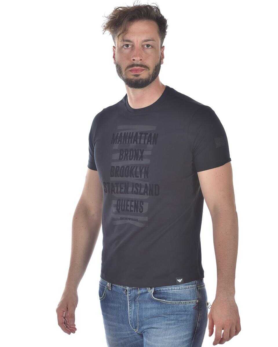 Topuri Emporio Armani Emporio Armani Topwear Black Barbati (BM 14828920) 3
