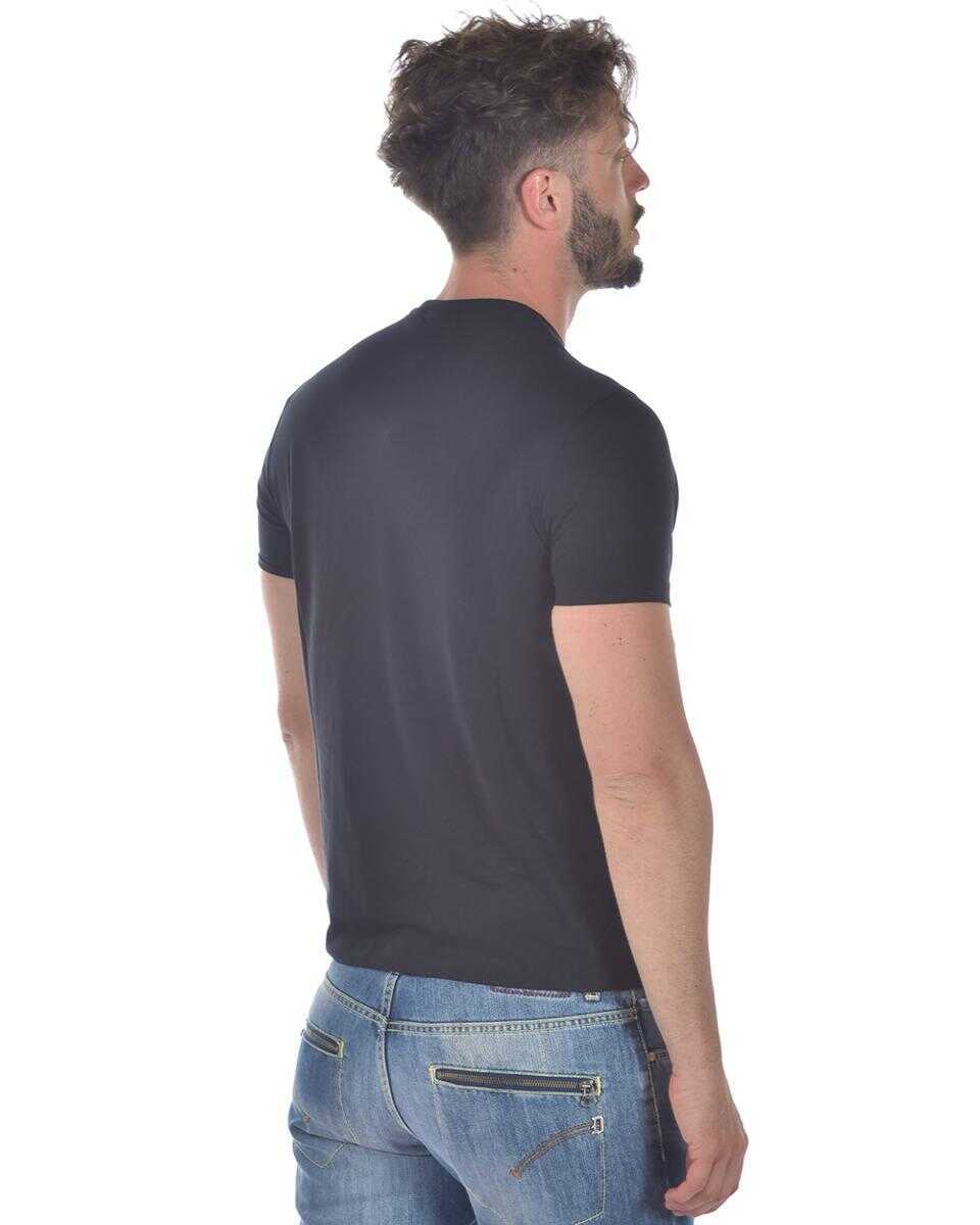 Topuri Emporio Armani Emporio Armani Topwear Black Barbati (BM 14828920) 4