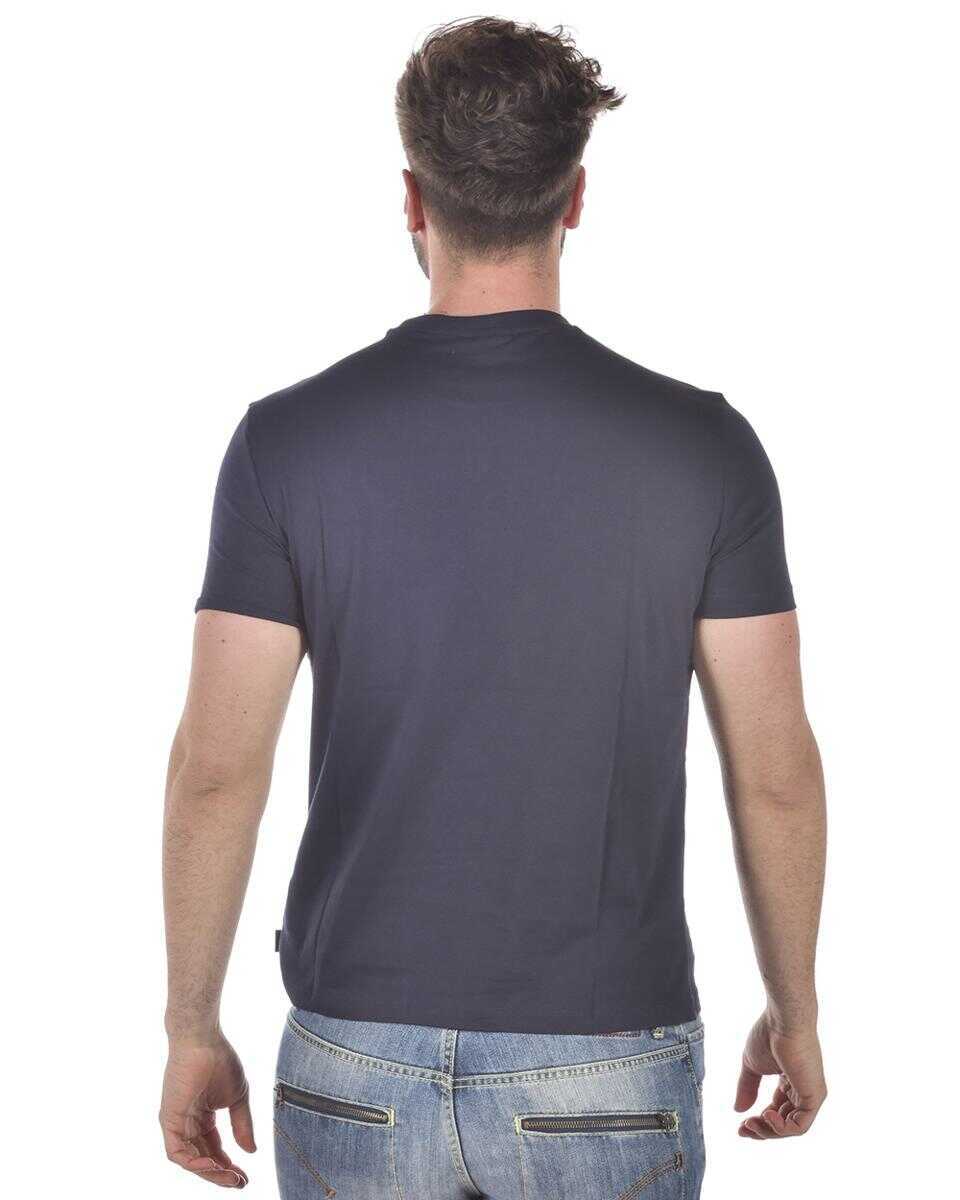 Topuri Emporio Armani Emporio Armani Topwear BLUE Barbati (BM 14828929) 2