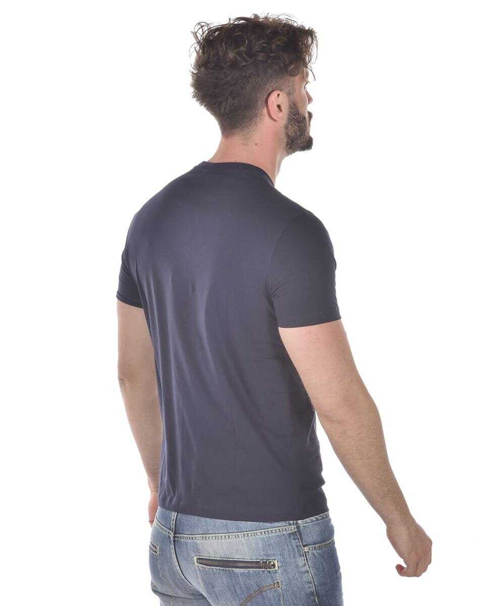 Topuri Emporio Armani Emporio Armani Topwear BLUE Barbati (BM 14828929) 4
