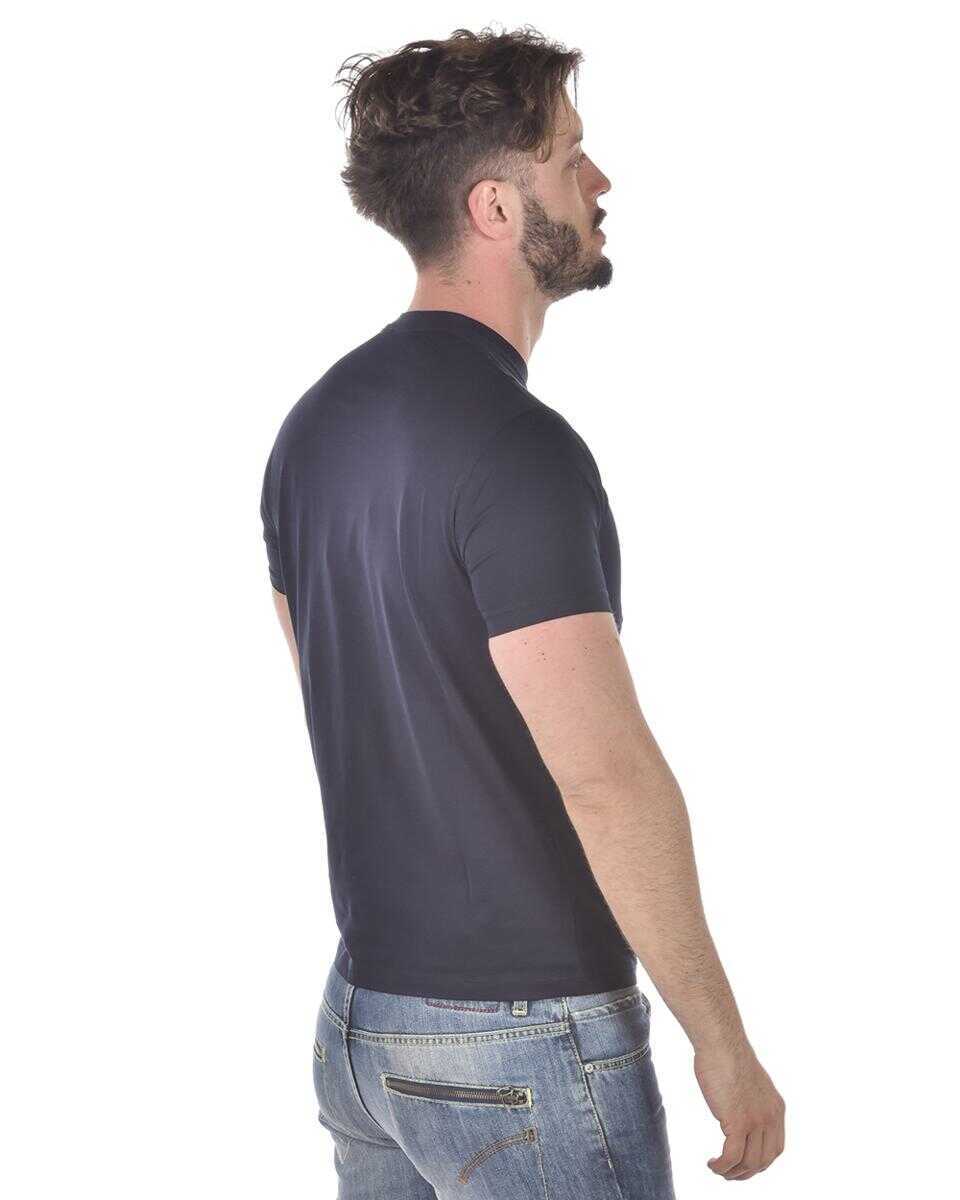 Topuri Emporio Armani Emporio Armani Topwear BLUE Barbati (BM 14828938) 4