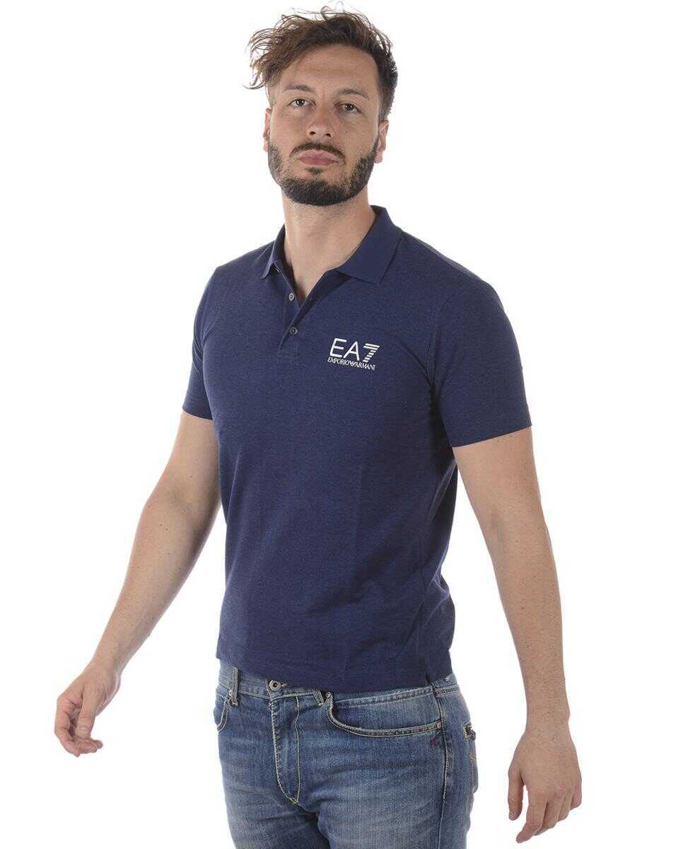 Topuri EA7 Ea7 Emporio Armani Topwear BLUE Barbati (BM 14828974) 3