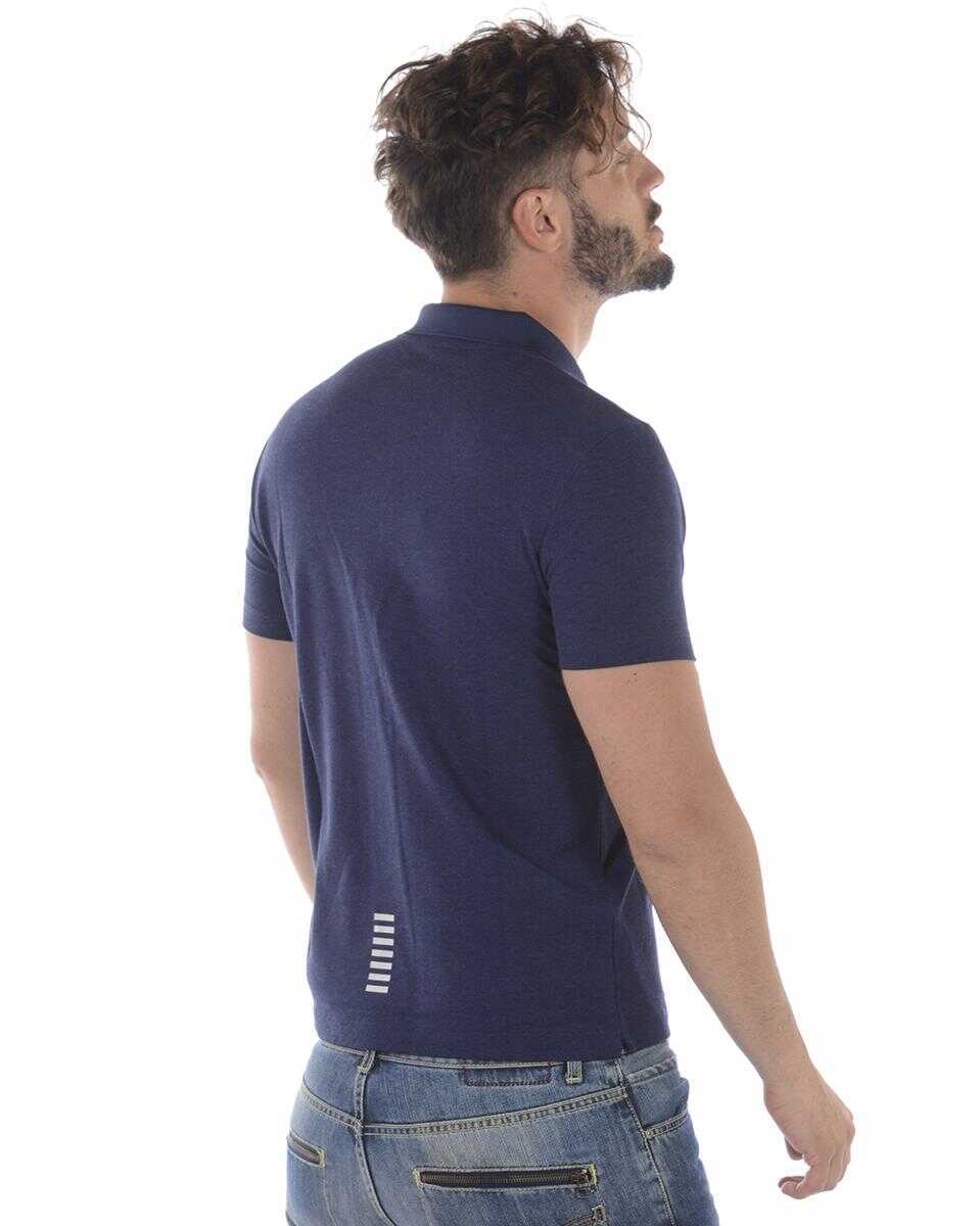 Topuri EA7 Ea7 Emporio Armani Topwear BLUE Barbati (BM 14828974) 4