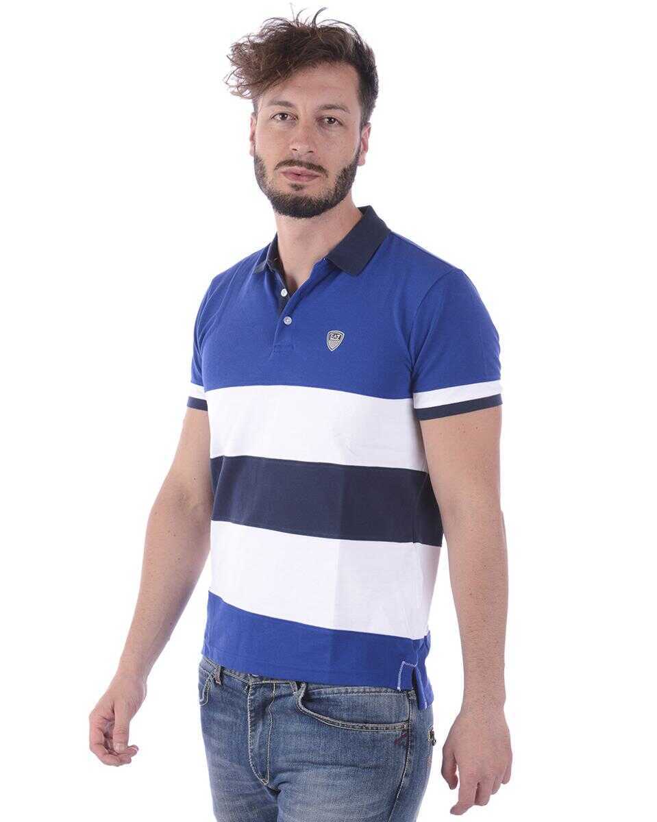 Topuri EA7 Ea7 Emporio Armani Topwear BLUE Barbati (BM 14829001) 3