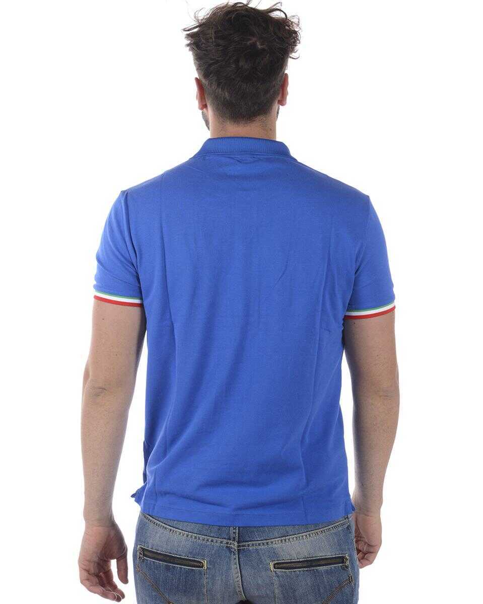 Topuri EA7 Ea7 Emporio Armani Topwear BLUE Barbati (BM 14829019) 2