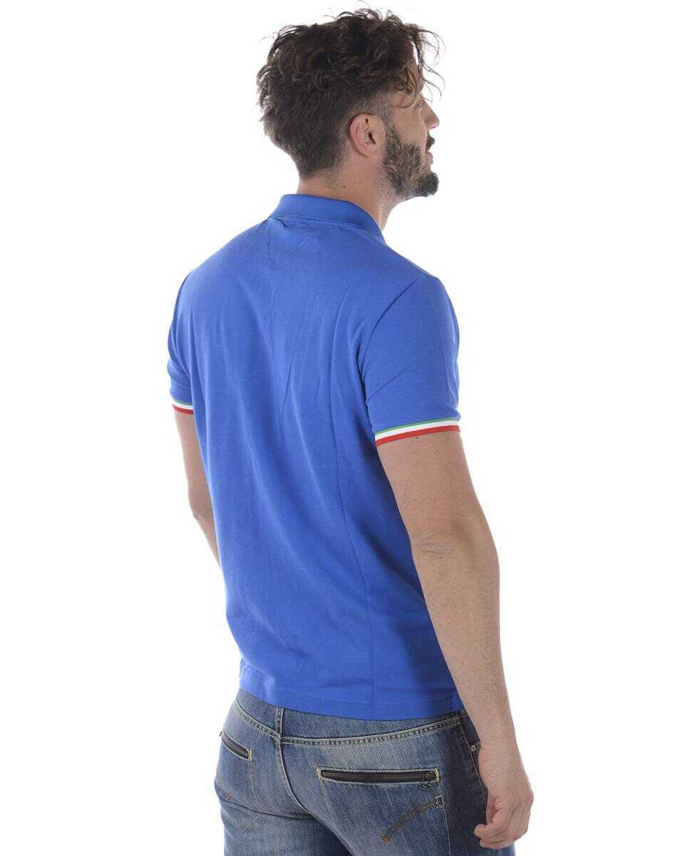Topuri EA7 Ea7 Emporio Armani Topwear BLUE Barbati (BM 14829019) 4