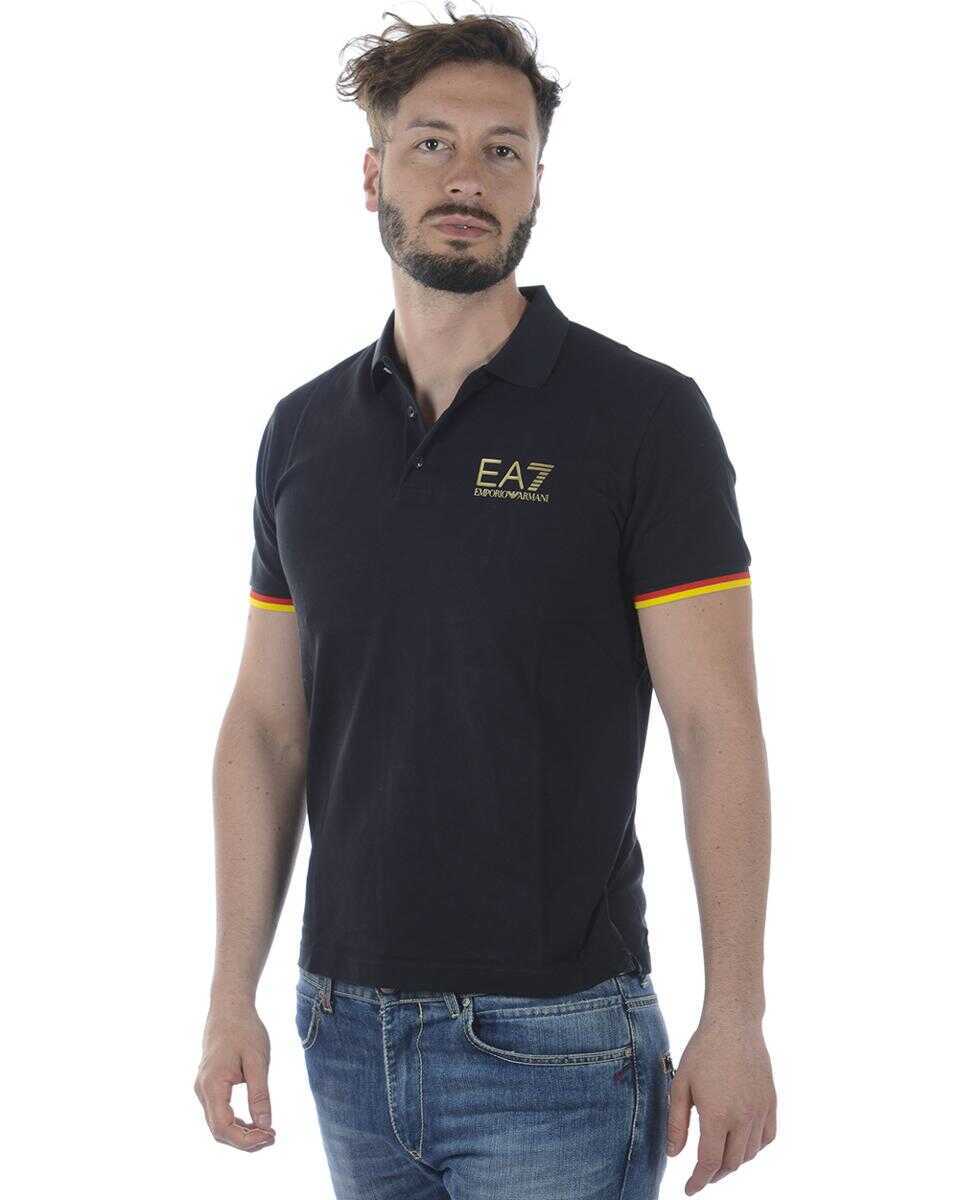 Topuri EA7 Ea7 Emporio Armani Topwear Black Barbati (BM 14829025) 3