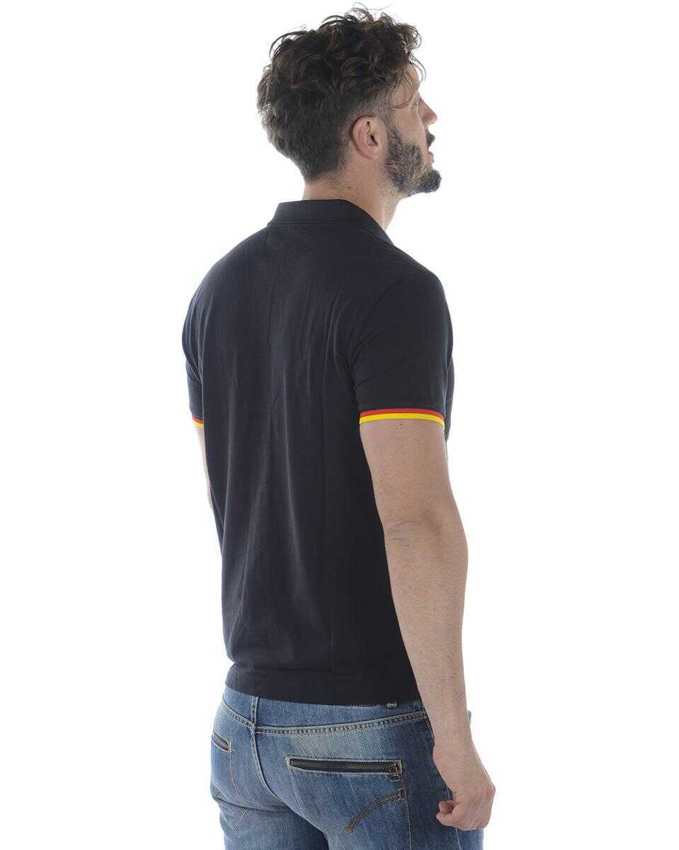 Topuri EA7 Ea7 Emporio Armani Topwear Black Barbati (BM 14829025) 4