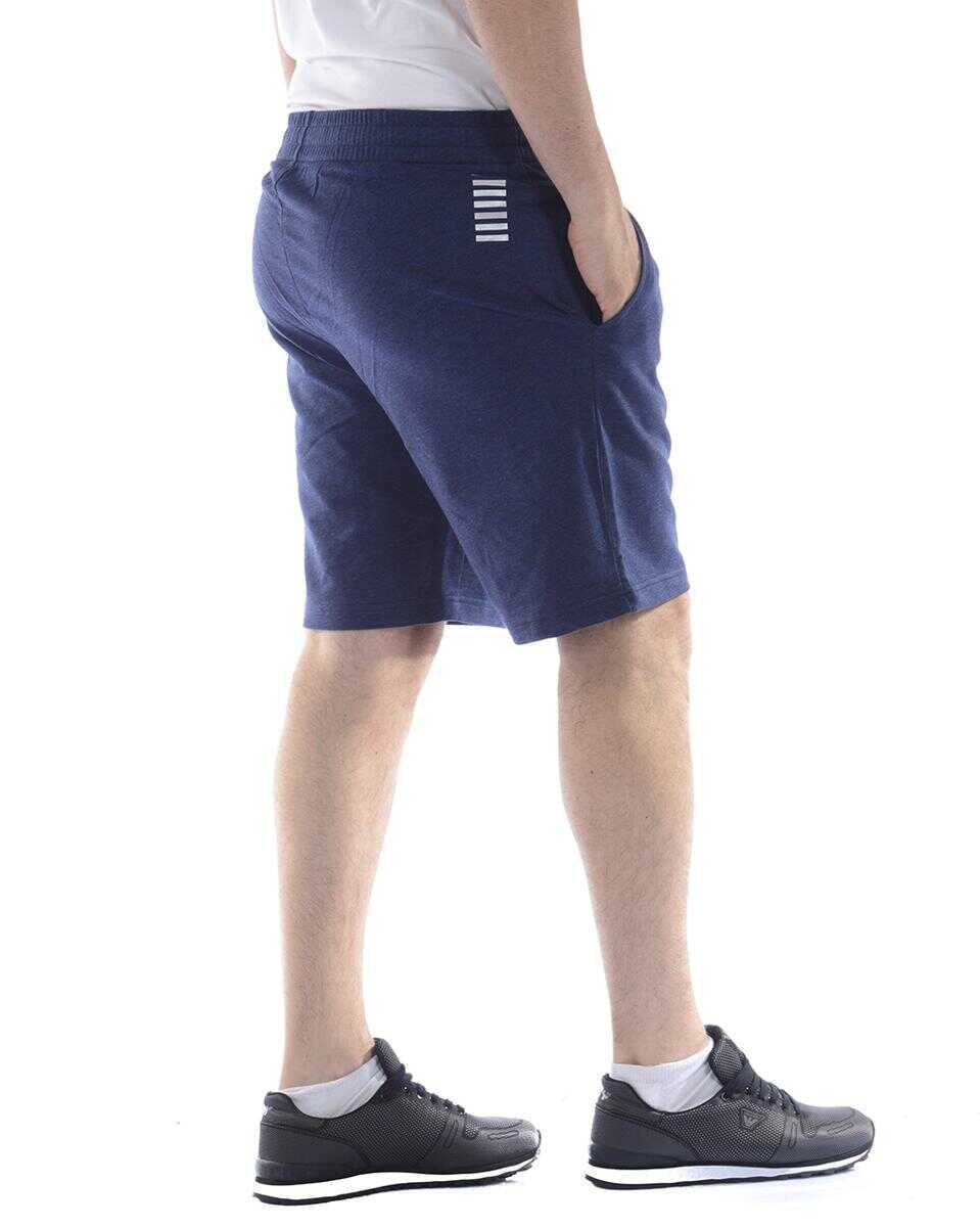 Pantaloni EA7 Ea7 Emporio Armani Short BLUE Barbati (BM 14829073) 4