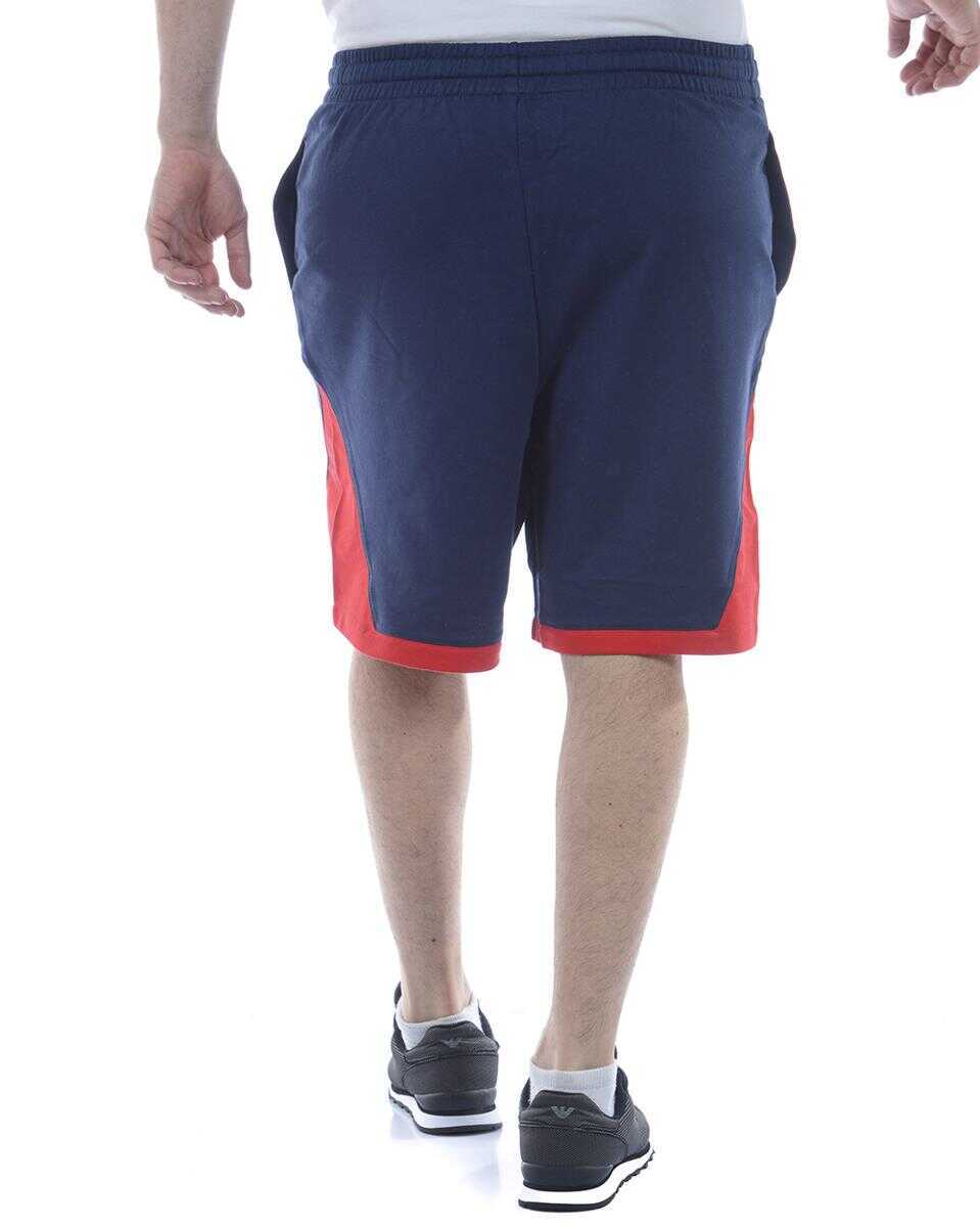 Pantaloni EA7 Ea7 Emporio Armani Short BLUE Barbati (BM 14829097) 2