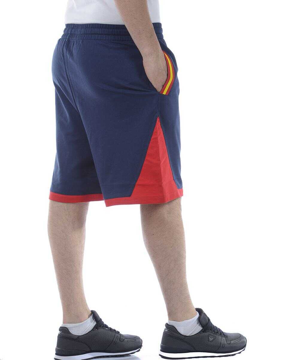 Pantaloni EA7 Ea7 Emporio Armani Short BLUE Barbati (BM 14829097) 4