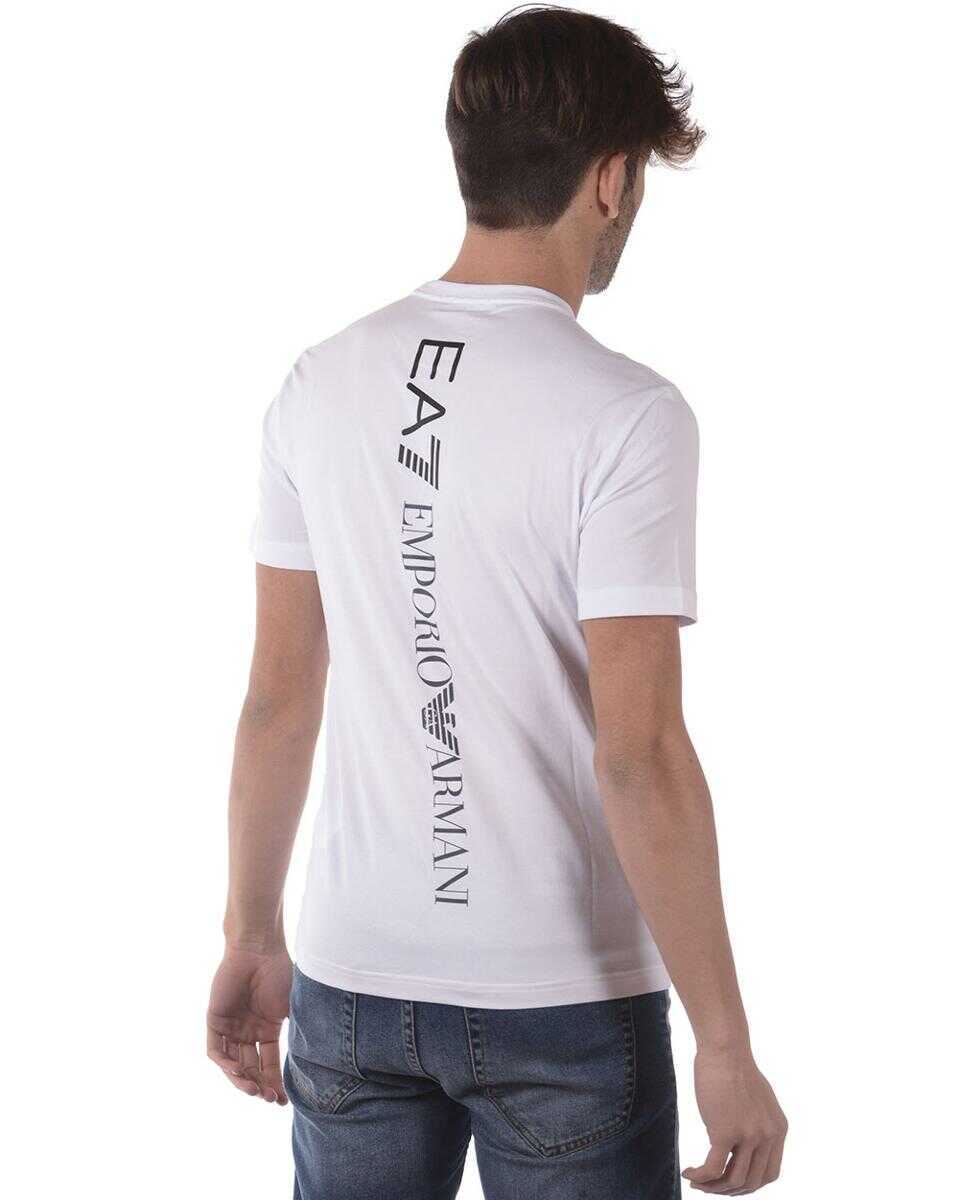 Topuri EA7 Ea7 Emporio Armani Topwear WHITE Barbati (BM 14829139) 4