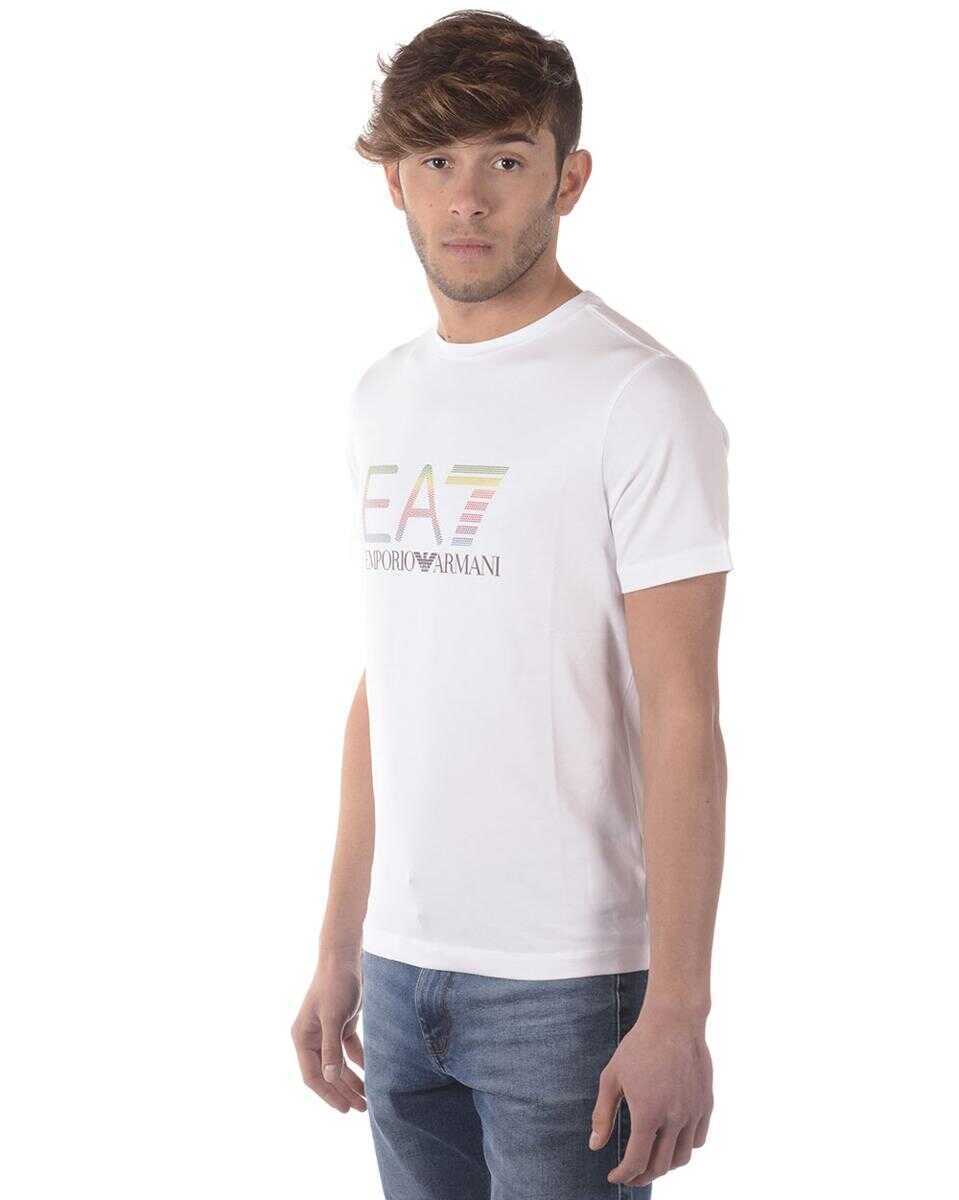 Topuri EA7 Ea7 Emporio Armani Topwear WHITE Barbati (BM 14829178) 3