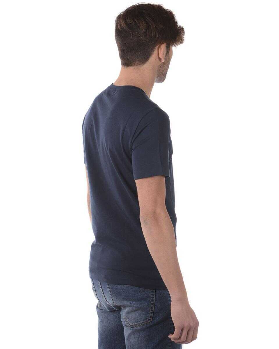 Topuri EA7 Ea7 Emporio Armani Topwear BLUE Barbati (BM 14829181) 4