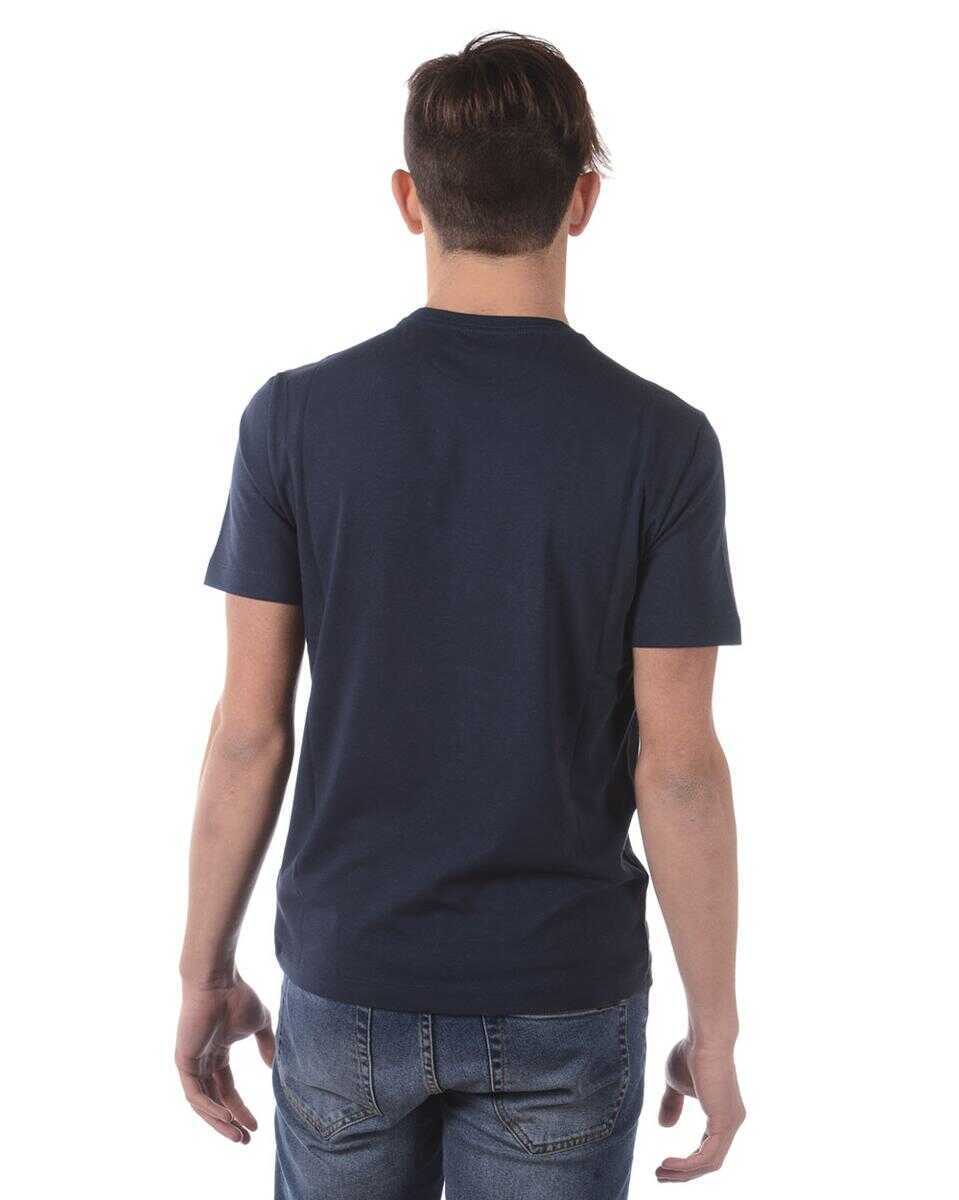 Topuri EA7 Ea7 Emporio Armani Topwear BLUE Barbati (BM 14829721) 2