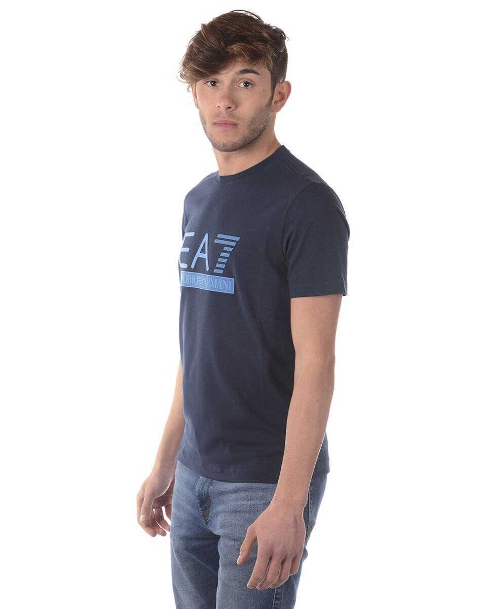 Topuri EA7 Ea7 Emporio Armani Topwear BLUE Barbati (BM 14829721) 3