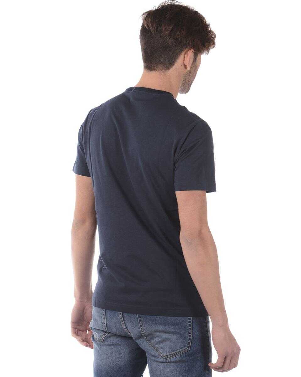 Topuri EA7 Ea7 Emporio Armani Topwear BLUE Barbati (BM 14829757) 4